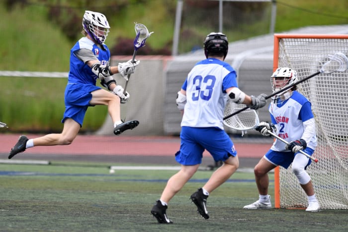 Oregon high school boys lacrosse 2022 all star game Taylor Balkom 30